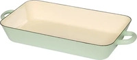 Riess 0047-006, Riess Classic Pastell Bratpfanne 37 x 22 cm nilgr&uuml;n - Emaille Gr&uuml;n