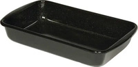 Riess 0435-022, Riess Classic Bratformen Auflaufform 36 x 21,5 cm - Emaille Schwarz
