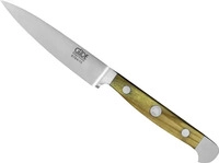 G&uuml;de X764/10, G&uuml;de Alpha Olive Spickmesser 10 cm - CVM-Messerstahl - Griffschalen