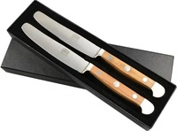 G&uuml;de X314/12, G&uuml;de Alpha Olive Tafelmesser 12 cm - CVM-Messerstahl - Griffschalen