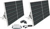SCHWAIGER Balkonkraftwerk 600 W Mini-Solaranlagen Set, WiFi, BxL: 106 x 167 cm -