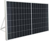SCHWAIGER Solaranlage, BxL: 180 x 115 cm, 800 W, 2 Stück - silberfarben | schwarz