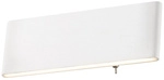 GLOBO LIGHTING Wandleuchte &raquo;SIEGFRIED&laquo;, wei&szlig;, inkl. Leuchtmittel, Breite: 46 cm -