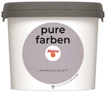 ALPINA FARBEN Wandfarbe &raquo;Pure Farben&laquo;, Lavendelviolett, 2,5L, matt - lila