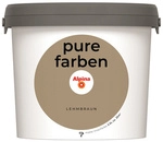ALPINA Wandfarbe &raquo;Pure Farben&laquo;, Lehmbraun, 2,5L, matt