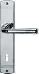 ALPERTEC Langschild-Garnitur &raquo;Sale&laquo;, Messing - silberfarben