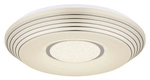 GLOBO LIGHTING Deckenleuchte, (BxHxL): 50 x 8,5 x 50 cm, Metall, 40 W - weiss