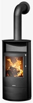 JUSTUS Kaminofen &raquo;Island 7 2.0&laquo;, schwarz, Stahl, 7 kW
