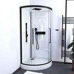 Marwell Komplettdusche &raquo;White Round&laquo;, HxT: 215 x 90 cm - weiss