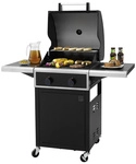 TEPRO Gasgrill &raquo;Keansburg 2&laquo;, Grillfl&auml;che: 45,6 x 11,5 cm - silberfarben