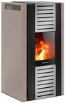 JUSTUS Pelletofen &raquo;Sirkos Aqua 2.0&laquo;, schwarz, Stahl, 9,4 kW, wasserf&uuml;hrend