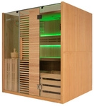 HOME DELUXE Sauna &raquo;OMAHA&laquo;, holzfarben, Tannenholz, BxH: 180 x 200 cm - beige
