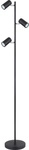 GLOBO LIGHTING Stehleuchte &raquo;ROBBY&laquo;, H&ouml;he: 154 cm, 5 W, Metall matt, schwarz