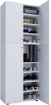 VCM Schuhschrank &raquo;Lona XXL&laquo;, BxHxL: 39 x 182 x 70 cm, Holzwerkstoff - weiss