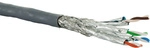 SCHWAIGER Netzwerkkabel, S/FTP-Cat6 25 m