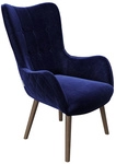 PHOENIX Sessel &raquo;BRIDGET&laquo;, BxHxL: 68 x 99 x 770 cm, bis max. 120 kg - blau
