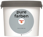 ALPINA FARBEN Wandfarbe &raquo;Pure Farben&laquo;, Rauchblau, 2,5L, matt