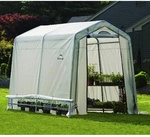 SHELTERLOGIC Folien-Gew&auml;chshaus, B x H x L: 180 x 200 x 240 cm, wei&szlig; - weiss