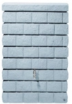 GARANTIA Regenspeicher &raquo;Rocky Junior&laquo;, 300 L, light granite - grau