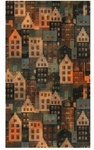 A.S. Cr&eacute;ation Vliestapete &raquo;Bj&ouml;rn Stockholm&laquo;, BxL: 280 x 159 cm, Geb&auml;ude, glatt -