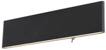 GLOBO LIGHTING Wandleuchte &raquo;SIEGFRIED&laquo;, inkl. LED, 380 lm - schwarz