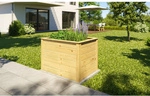 WEKA Hochbeet, BxH: 100 x 69 cm, Holz - braun