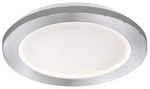 Fischer & Honsel Deckenleuchte &raquo;Gotland&laquo;, Kunststoff, 8,5 W - silberfarben