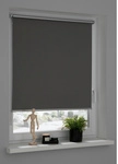 SCH&Ouml;NER WOHNEN KOLLEKTION Rollo &raquo;Martha&laquo;, Format: 120 x 150 cm, anthrazit,