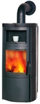 HARK Kaminofen &raquo;Vito WW GT ECOplus&laquo;, meteor-schwarz, Stahl, 8 kW,...