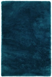 Hochflor-Teppich &raquo;My Curacao&laquo;, BxL: 80 x 150 cm, petrolfarben - blau