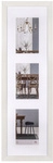 Walther Design Bilderrahmen, f&uuml;r: 3 Fotos, BxL: 15 x 10 cm, Holzwerkstoff - weiss