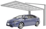 XIMAX Einzelcarport &raquo;MyPort Next&laquo;, Typ 60, Au&szlig;enma&szlig; BxT: 263 x 514,5 cm,