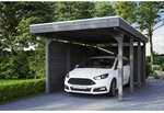 SKANHOLZ Carport &raquo;Friesland Set 1&laquo;, BxT: 314 x 555 cm, Firsth&ouml;he: 241 cm,...