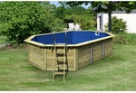 KARIBU Pool, beige, 19150 l