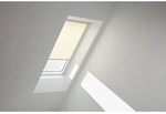 VELUX Verdunkelungsrollo, hellbeige/aluminiumfarben, Polyester