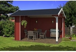 LASITA MAJA Gartenhaus &raquo;Kirian 300&laquo;, Holz, BxHxT: 420 x 273,6 x 389,4 cm