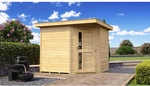 WEKA Gartenhaus &raquo;229&laquo;, Holz, BxT: 270 x 270 cm (Au&szlig;enma&szlig;e inkl. Dach&uuml;berstand) -