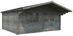 PALMAKO Blockbohlenhaus &raquo;Britta&laquo;, Holz, BxHxT: 516 x 270 x 579 cm (Au&szlig;enma&szlig;e