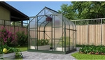 VITAVIA Gew&auml;chshaus, BxHxL: 26,35 x 254,5 x 195 cm - gruen