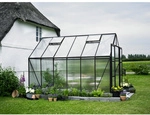 HALLS Gew&auml;chshaus &raquo;Magnum&laquo;, BxHxL: 257 x 258 x 384 cm, schwarz,