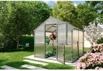KGT Gew&auml;chshaus &raquo;Iris&laquo;, 5,06 m&sup2;, grau