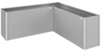 BIOHORT Pflanzbeet &raquo;Belvedere MAXI&laquo;, silber-metallic, Metall - silberfarben