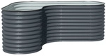 Westmann Hochbeet &raquo;Grow Faster&laquo;, BxHxT: 160 x 82 x 240 cm, Stahl - grau