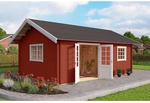 LASITA MAJA Blockbohlenhaus &raquo;Caroline&laquo;, BxHxT: 675 x 330,6 x 489,9 cm...