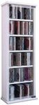 VCM Regal &raquo;Classic&laquo;, BxHxL: 18 x 91,5 x 31 cm, Holzwerkstoff - weiss