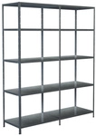 SCHULTE REGALWELT Grundregal mit Anbauregal, HxBxT 200 x 160 x 50 cm, 425 kg...