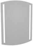 FACKELMANN Spiegelelement &raquo;B.style&laquo;, BxHxT: 60,5 x 80 x 2 cm - grau