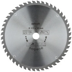 WOLFCRAFT Tisch-Kreiss&auml;gebl&auml;tter, &Oslash;: 315 mm, 48 Z&auml;hne, Hartmetall - silberfarben