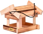 DOBAR Vogelhaus &raquo;Calido&laquo;, h&auml;ngend, geflammt - braun