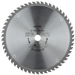 WOLFCRAFT Tisch-Kreiss&auml;gebl&auml;tter, &Oslash;: 350 mm, 54 Z&auml;hne, Hartmetall - silberfarben